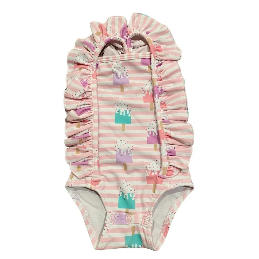 Birdie Bean Baby Girl's Popsicle Swimsuit